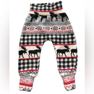 Annikins baby attic warm fleece bay pants 4T